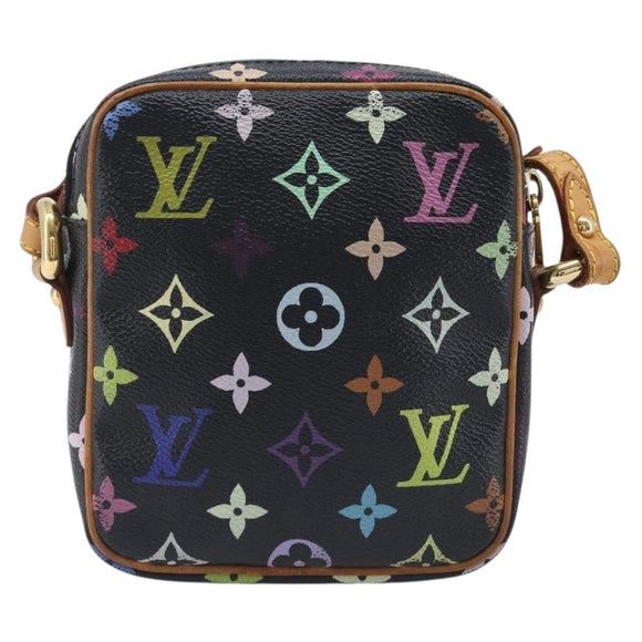 LOUIS VUITTON Monogram Multicolor Lift Shoulder Bag Black M40056 LV Auth BA16206