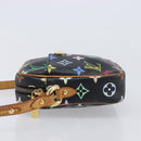 LOUIS VUITTON Monogram Multicolor Lift Shoulder Bag Black M40056 LV Auth BA16206-4