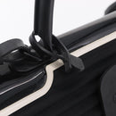 DELVAUX Brillon MM Champion Hand Bag Vinyl 2way Black White Auth BA16209V-19