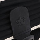 DELVAUX Brillon MM Champion Hand Bag Vinyl 2way Black White Auth BA16209V-20