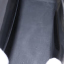 DELVAUX Brillon MM Champion Hand Bag Vinyl 2way Black White Auth BA16209V-12