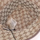 GUCCI GG Bucket Hat Canvas Beige 700851 Auth BA16213V-10