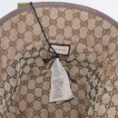 GUCCI GG Bucket Hat Canvas Beige 700851 Auth BA16213V-12