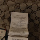 GUCCI GG Bucket Hat Canvas Beige 700851 Auth BA16213V-14