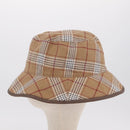 GUCCI GG Bucket Hat Canvas Beige 700851 Auth BA16213V-4
