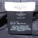 Valentino Bucket Hat Wool Black White Auth BA16214V-12