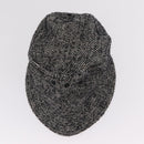 Valentino Bucket Hat Wool Black White Auth BA16214V-6