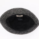 Valentino Bucket Hat Wool Black White Auth BA16214V-7