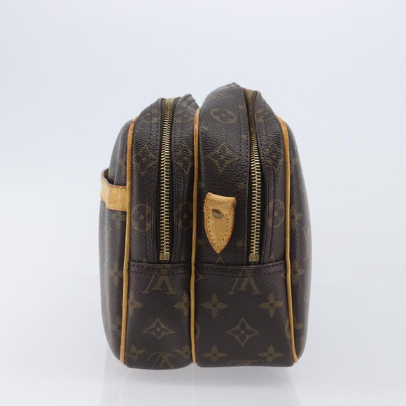 LOUIS VUITTON Monogram Reporter PM Shoulder Bag M45254 LV Auth BA16216
