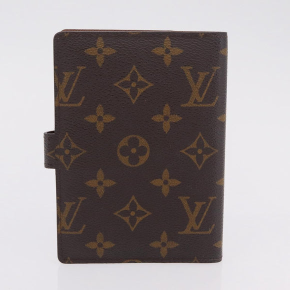LOUIS VUITTON Monogram Cosmetic Pouch Day Planner Cover 2 Set LV Auth BA16221