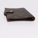 LOUIS VUITTON Monogram Cosmetic Pouch Day Planner Cover 2 Set LV Auth BA16221-12