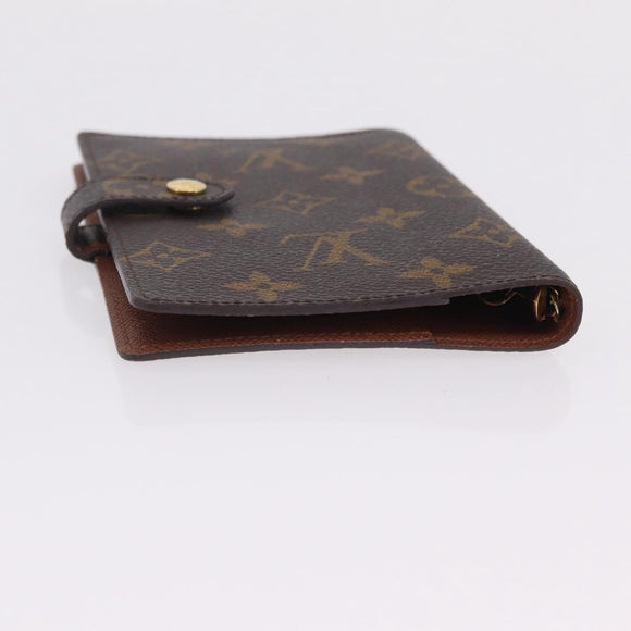 LOUIS VUITTON Monogram Cosmetic Pouch Day Planner Cover 2 Set LV Auth BA16221