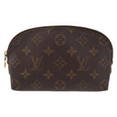 LOUIS VUITTON Monogram Cosmetic Pouch Day Planner Cover 2 Set LV Auth BA16221-2