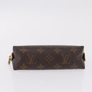 LOUIS VUITTON Monogram Cosmetic Pouch Day Planner Cover 2 Set LV Auth BA16221-5