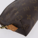 LOUIS VUITTON Monogram Cosmetic Pouch Day Planner Cover 2 Set LV Auth BA16221-6