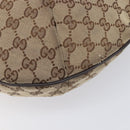 GUCCI GG Canvas Web Sherry Line Tote Bag Shoulder Bag 2 Set Beige Auth BA16222-17