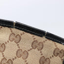 GUCCI GG Canvas Web Sherry Line Tote Bag Shoulder Bag 2 Set Beige Auth BA16222-9