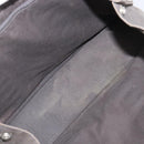 HERMES Pouch Hand Bag Canvas 3 Set Black Navy Auth BA16223-10