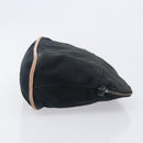 HERMES Pouch Hand Bag Canvas 3 Set Black Navy Auth BA16223-13