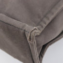 HERMES Pouch Hand Bag Canvas 3 Set Black Navy Auth BA16223-9