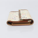 LOUIS VUITTON Monogram Multicolor Long Wallet 2 Set White LV Auth BA16225-13