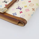 LOUIS VUITTON Monogram Multicolor Long Wallet 2 Set White LV Auth BA16225-16