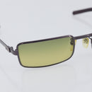 FENDI Sunglasses Plastic Metal 2 Set Black Purple Auth BA16226-14
