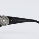 BVLGARI Sunglasses Plastic Black Silver Auth BA16227-10