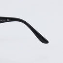 BVLGARI Sunglasses Plastic Black Silver Auth BA16227-11