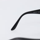 BVLGARI Sunglasses Plastic Black Silver Auth BA16227-15