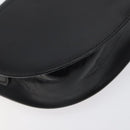 BALLY Shoulder Bag Leather Black Gold Auth BA1625-16