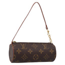 LOUIS VUITTON Monogram Papillon Pouch Pouch LV Auth BA16254A-1