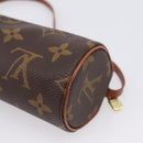 LOUIS VUITTON Monogram Papillon Pouch Pouch LV Auth BA16254A-12