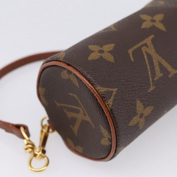 LOUIS VUITTON Monogram Papillon Pouch Pouch LV Auth BA16254A