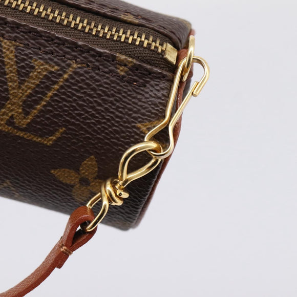 LOUIS VUITTON Monogram Papillon Pouch Pouch LV Auth BA16254A