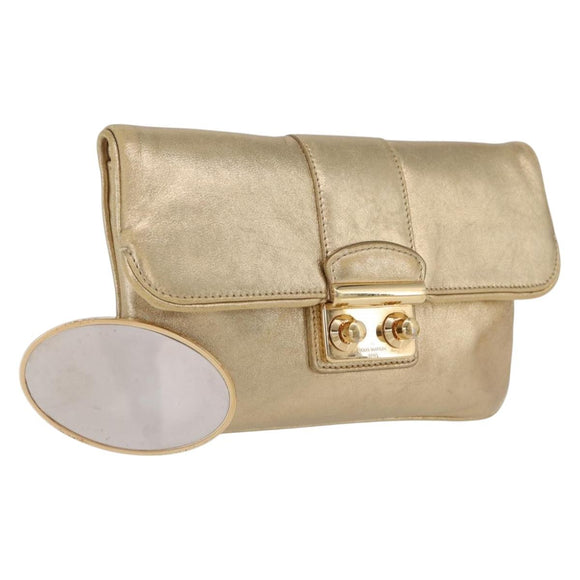 LOUIS VUITTON Sofia Coppola Collection Slim Clutch Leather M95861 Auth BA16257A