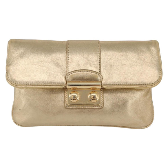 LOUIS VUITTON Sofia Coppola Collection Slim Clutch Leather M95861 Auth BA16257A