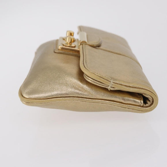 LOUIS VUITTON Sofia Coppola Collection Slim Clutch Leather M95861 Auth BA16257A