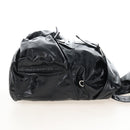 PRADA Backpack Leather 2way Black Silver Auth BA16262SAM-5