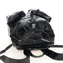 PRADA Backpack Leather 2way Black Silver Auth BA16262SAM-6