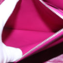 Salvatore Ferragamo Studio Bag Small Leather 2way Purple Silver Auth BA16267V-28