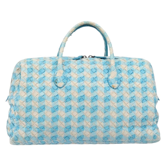 Bottega Veneta INTRECCIATO Boston Bag Leather Outlet 210242 Auth BA16271V