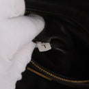 PRADA Hand Bag Canvas Red Gold Tone Auth BA16272V-31