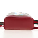 GUCCI Doraemon Micro GG Backpack PVC Beige Gold Tone 647816 Auth BA16280M-12