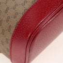 GUCCI Doraemon Micro GG Backpack PVC Beige Gold Tone 647816 Auth BA16280M-13