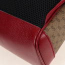 GUCCI Doraemon Micro GG Backpack PVC Beige Gold Tone 647816 Auth BA16280M-16