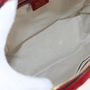 GUCCI Doraemon Micro GG Backpack PVC Beige Gold Tone 647816 Auth BA16280M-21