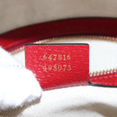 GUCCI Doraemon Micro GG Backpack PVC Beige Gold Tone 647816 Auth BA16280M-26
