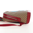 GUCCI Doraemon Micro GG Backpack PVC Beige Gold Tone 647816 Auth BA16280M-4