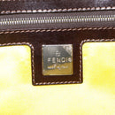 FENDI Mamma Baguette Shoulder Bag Denim Navy Silver Auth BA16282SAM-21